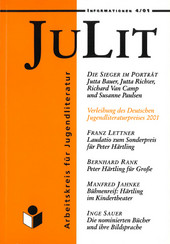 Cover: Verleihung des Deutschen Jugendliteraturpreises 2001