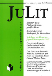 Cover: Verleihung des Deutschen Jugendliteraturpreises 2007
