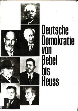 Cover: Deutsche Demokratie von Bebel bis Heuss 2321