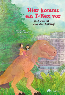 Cover: Hier kommt ein T-Rex vor 9783848903313