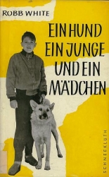 Ein Hund, ein Junge und ein Mädchen